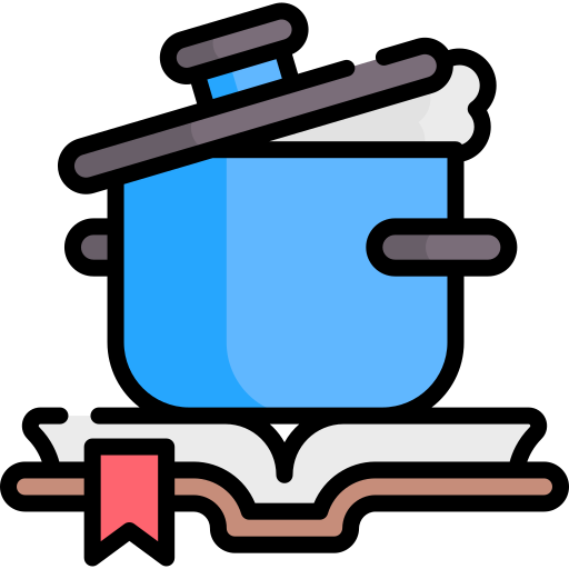 cooker on book logo